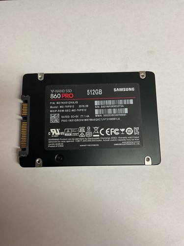 Samsung 860 pro - 512gb, ssd