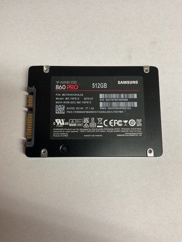 Samsung 860 pro - pro, 512gb