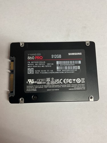 Samsung 860 pro 512gb - pro,