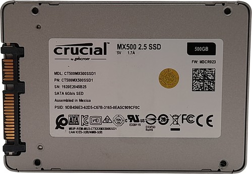 Crucial mx500 ct500mx500ssd1 - mx500,