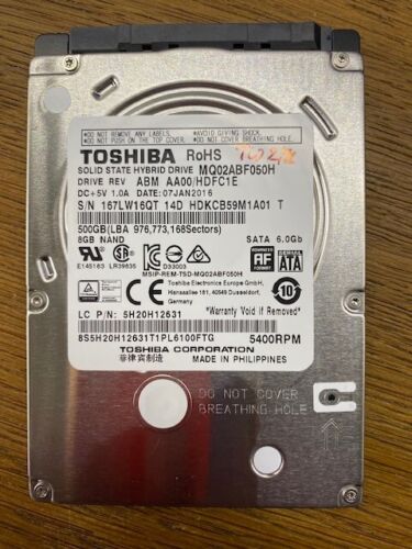 Toshiba mq02abf050h 500gb hard - toshiba,