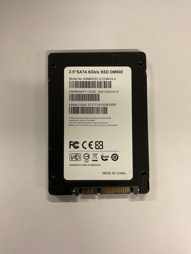 Adata dm900 512gb ssd - ssd, solid