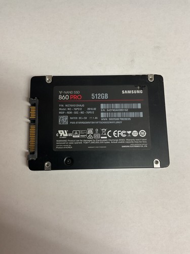 Samsung 860 pro 512gb - samsung, ssd