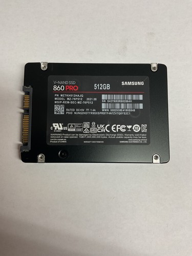 Samsung 860 pro - pro, 512gb