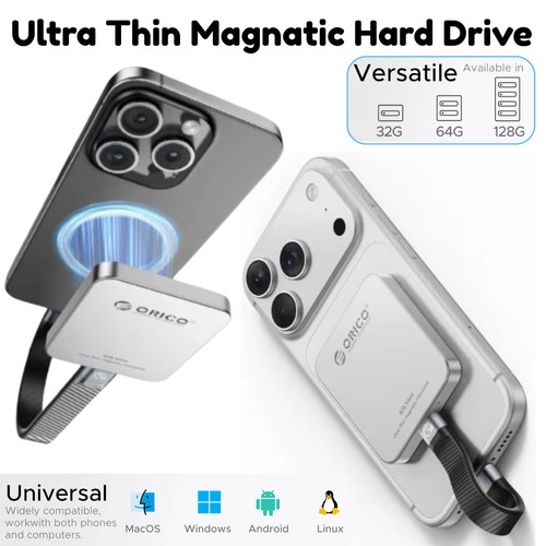 Magnetic external hard drive - magnetic,